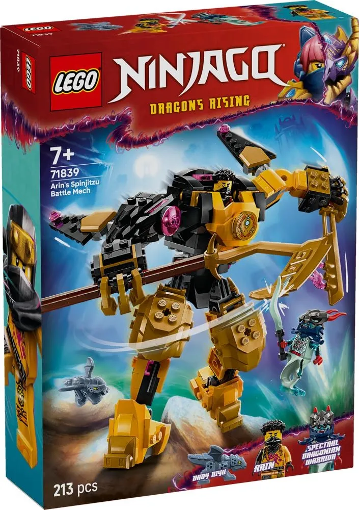 LEGO NINJAGO Mech bojowy Spinjitzu Arina 71839