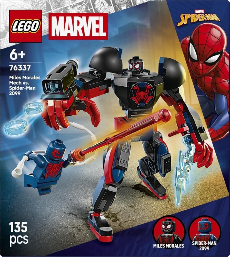 LEGO Marvel Miles Morales kontra Spider-Man 2099 76337