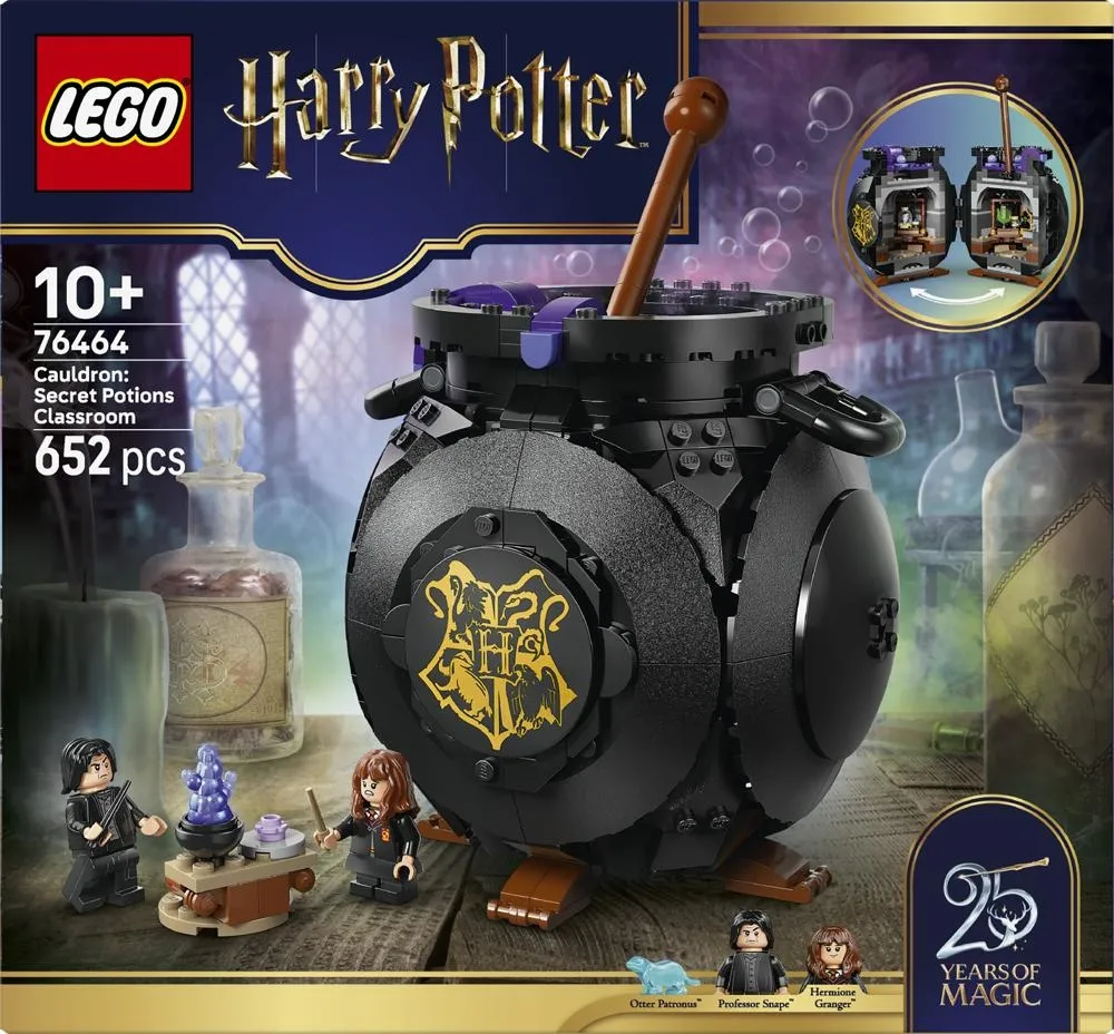 LEGO Harry Potter Kociołek: Sekretna sala zajęć z eliksirów 76464