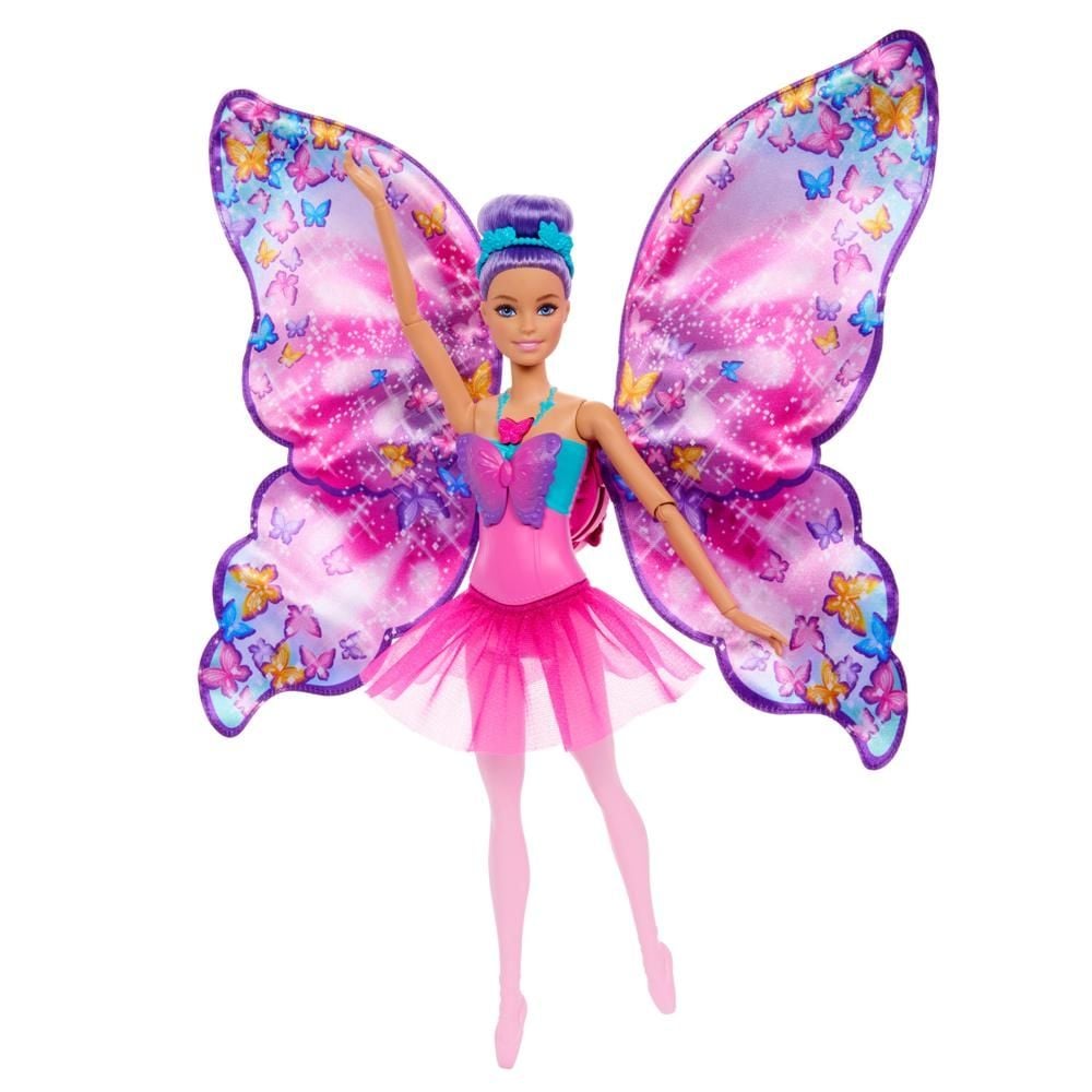 Barbie Motylkowa Baletnica Lalka 2w1