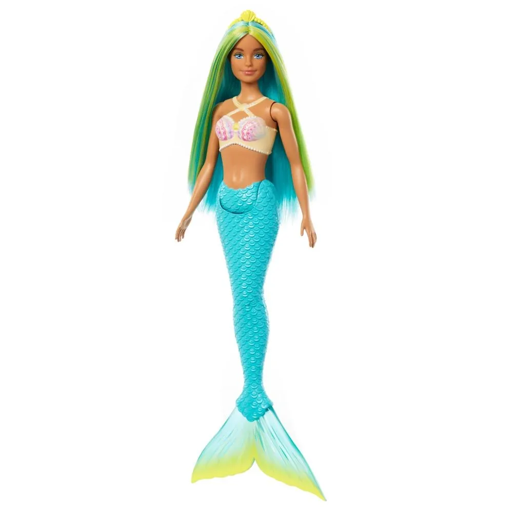 Barbie Lalka syrenka HRR03
