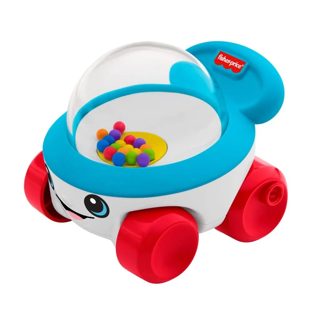 Fisher-Price Pojazd Podskakujące kuleczki Zabawka dla dzieci 6m+ JKD57