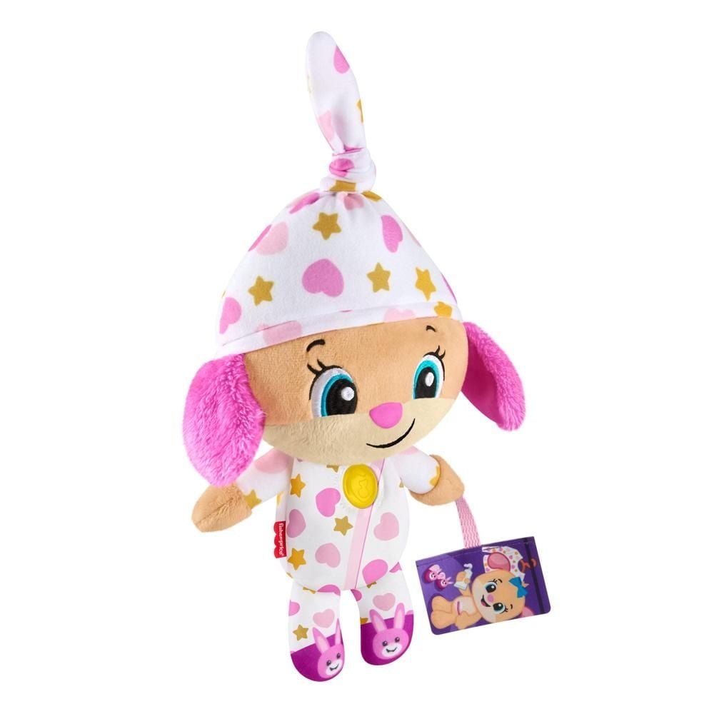 Fisher-Price Ucz się i śmiej Siostrzyczka Szczeniaczka Przytulanka 2+ JMM44
