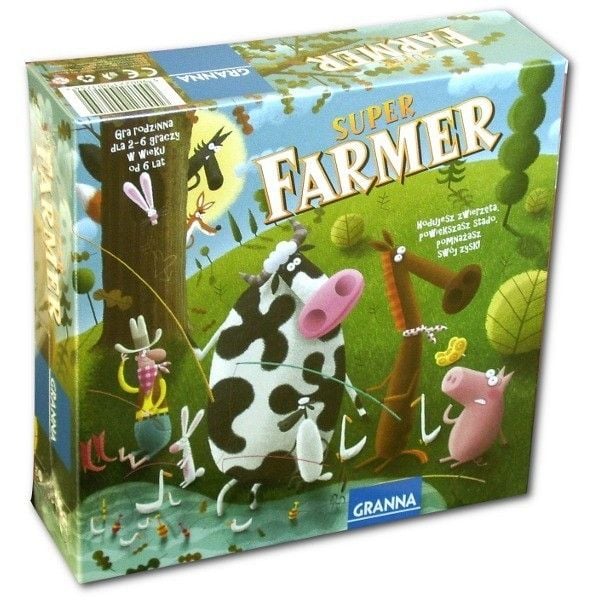 Gra rodzinna GRANNA Super Farmer z Rancha 00175/WG