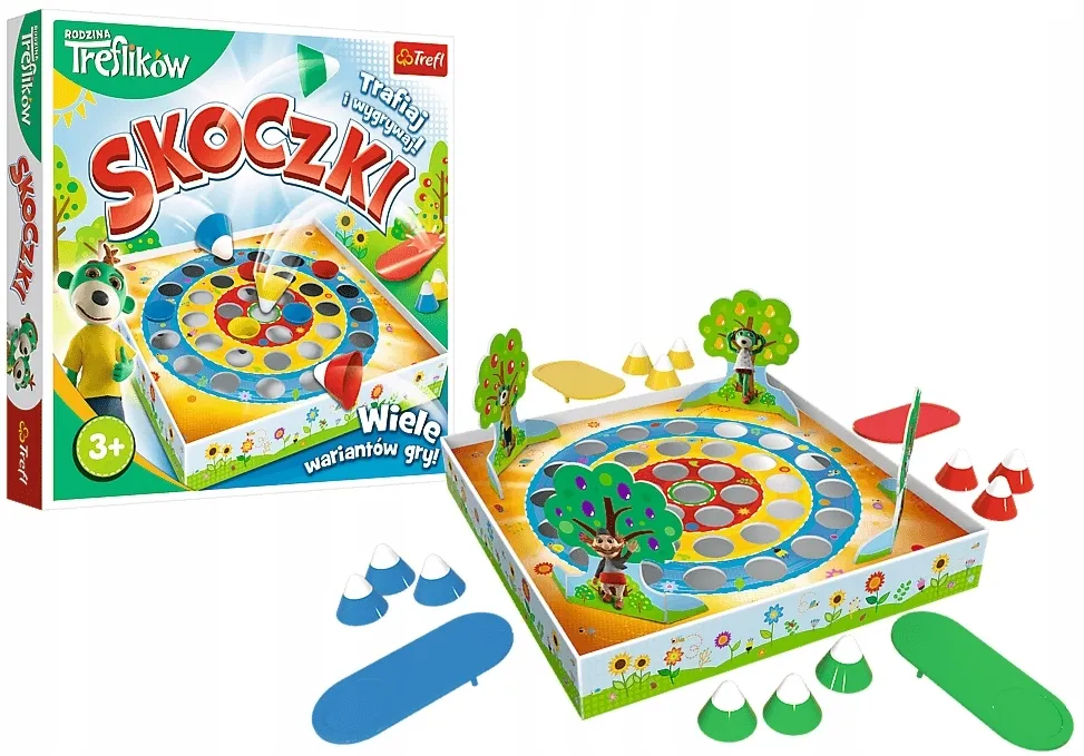Trefl GRA SKOCZKI Rodziny Treflików 01905