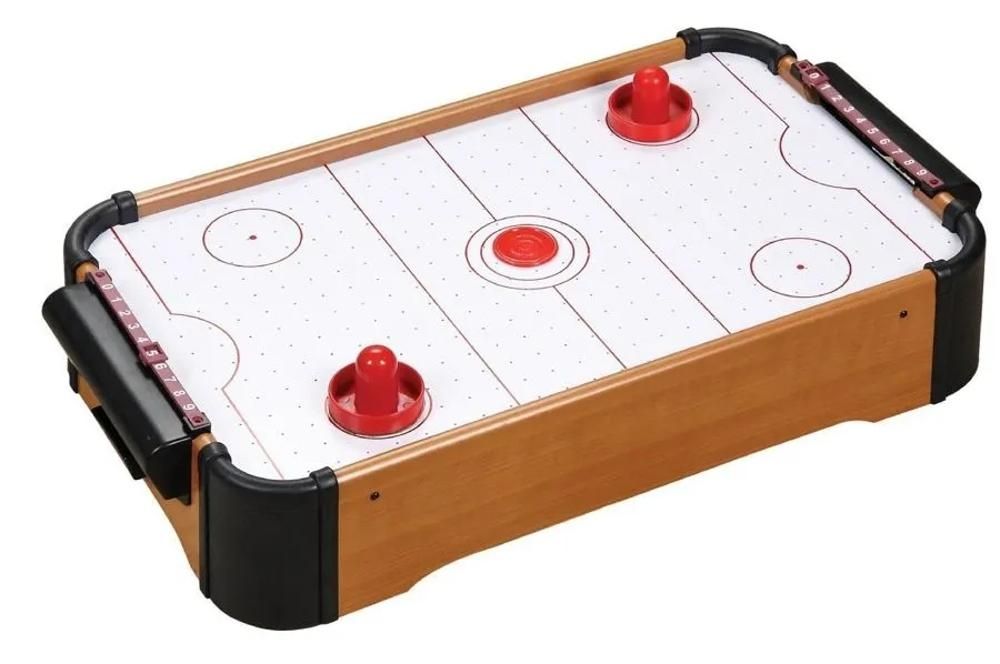 Mini Air Hockey gra stołowa na baterie