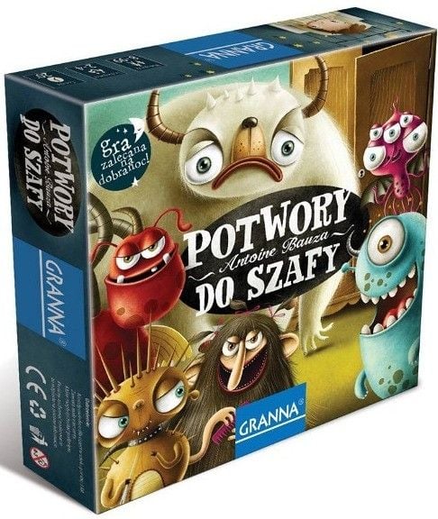 Gra rodzinna GRANNA Potwory z szafy 00177/WG