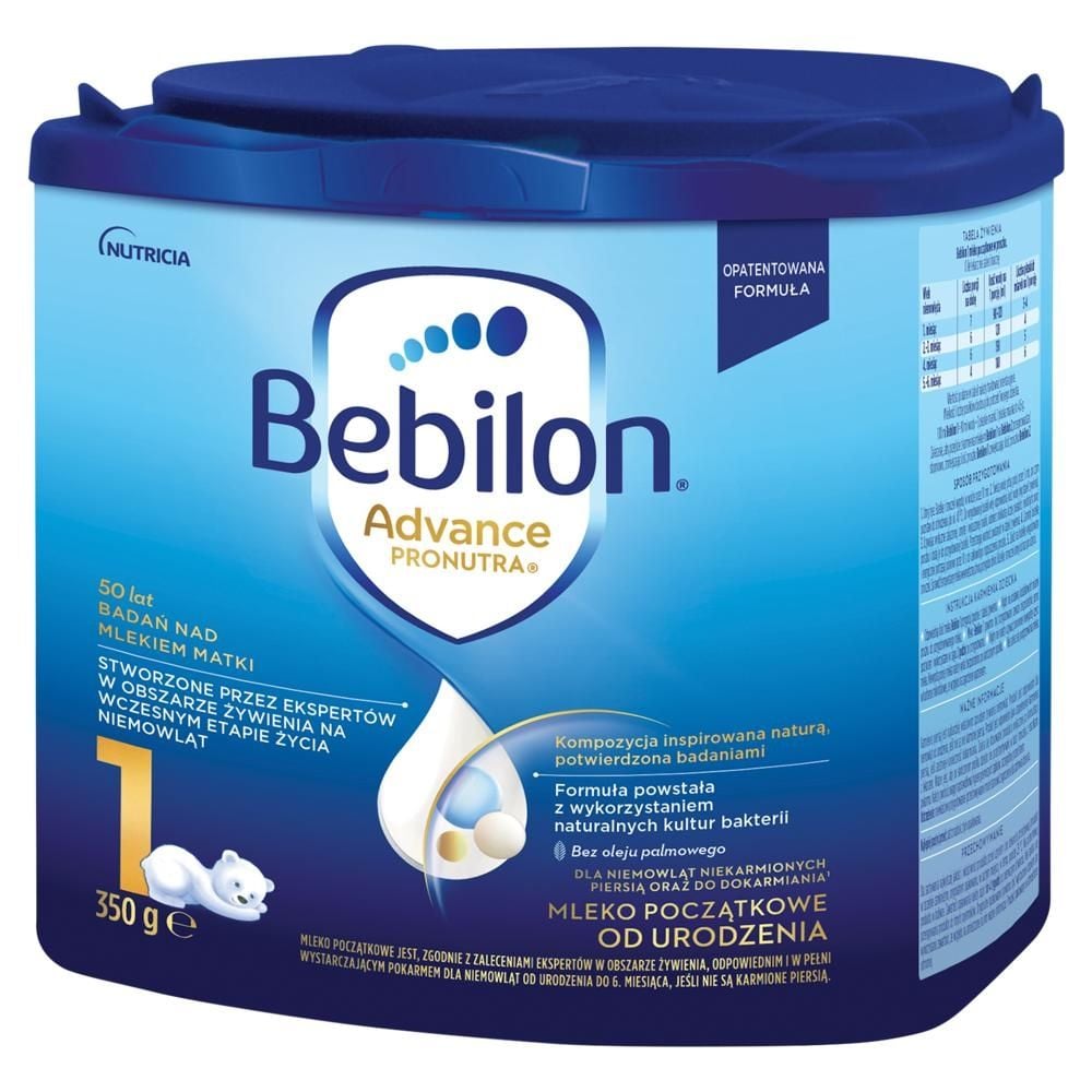 Bebilon 1 Advance Pronutra Mleko początkowe od urodzenia 350 g