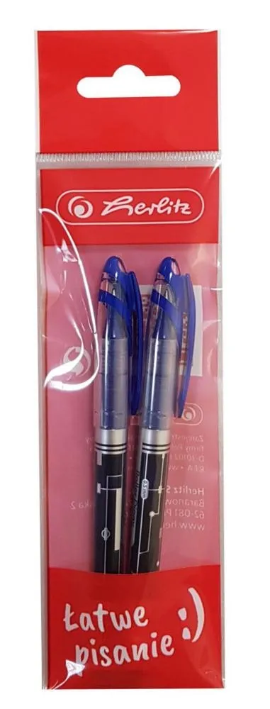 Cienkopis Herlitz Diggy niebieski 2 sztuki