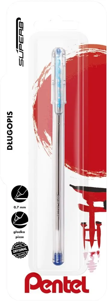 Długopis SuperB BK77-C/niebieski x 1 szt.