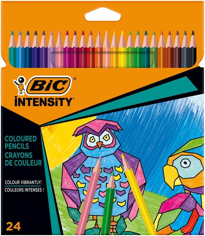 BIC Intensity Up Kredki ołówowe Pudełko 24szt