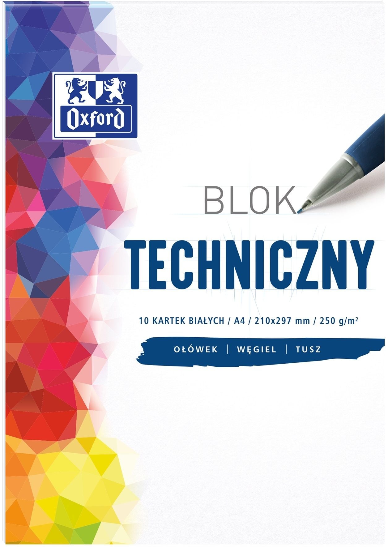 HAMELIN Blok techniczny A4 Oxford 250 g