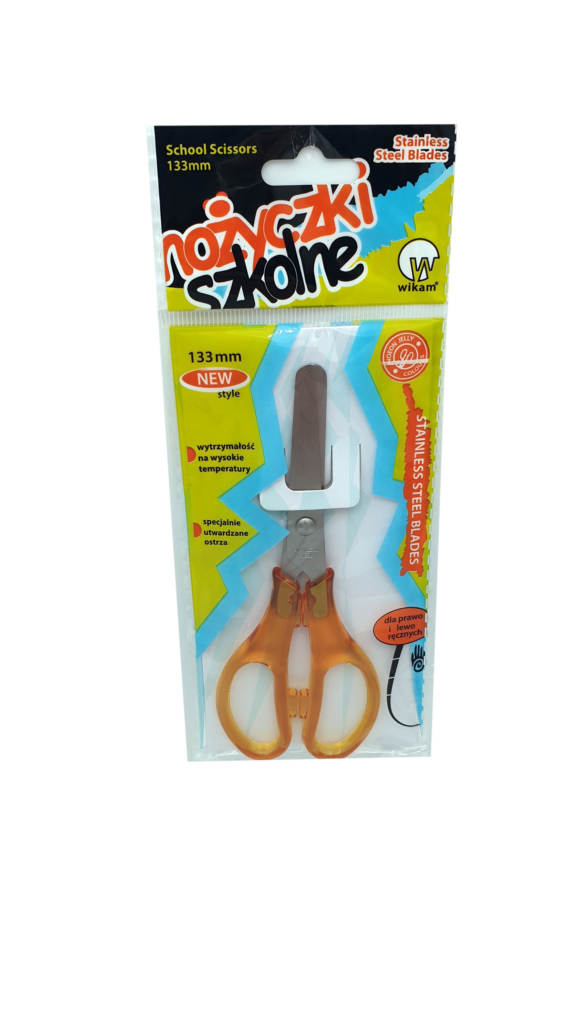 Wikam Nożyczki Szkolne 133 mm