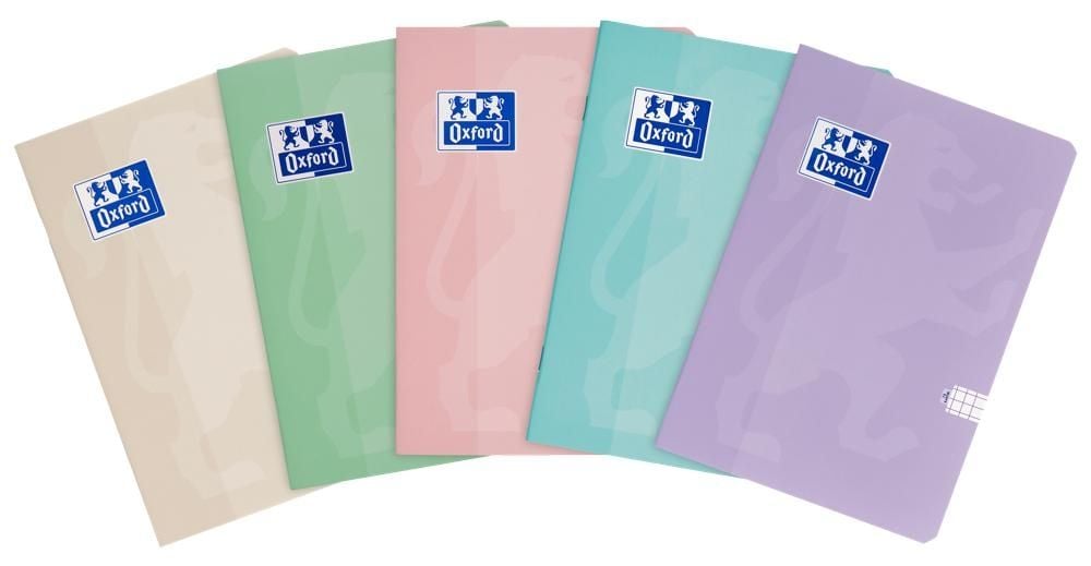 Zeszyt oxford touch pastel a5/16k kratka