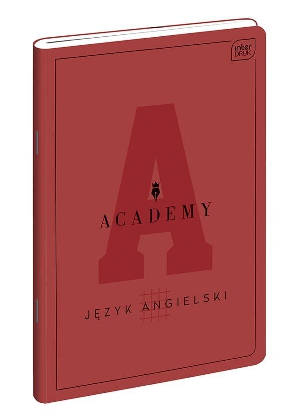 ACADEMY Zeszyt A5 60k  Angielski