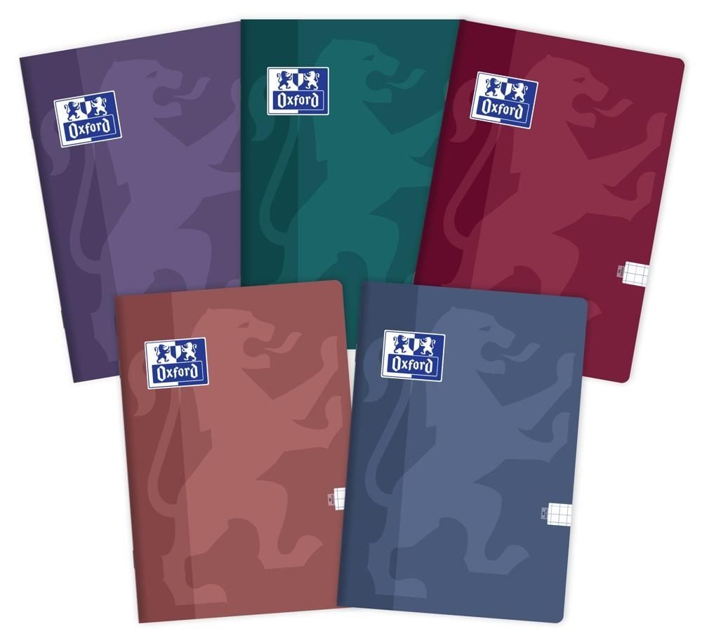 Zeszyt Oxford Touch Trend A4 60k kratka z marginesem