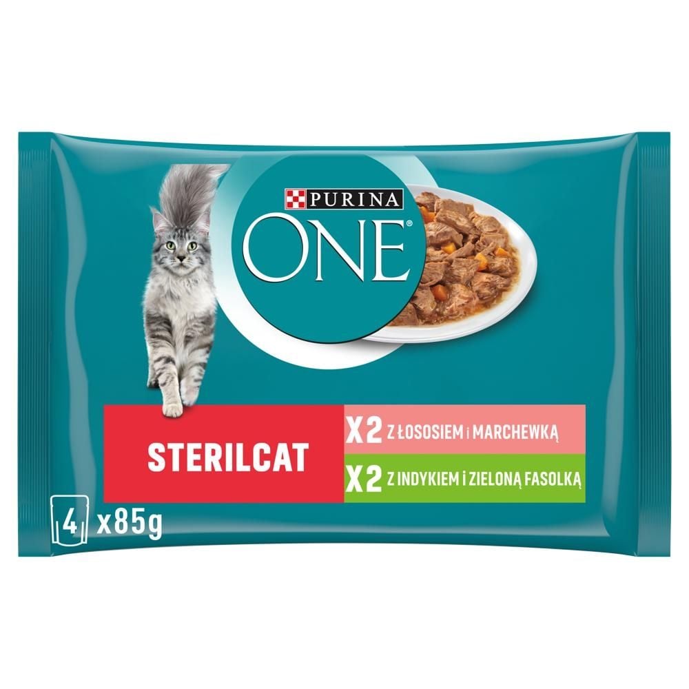 PURINA ONE Sterilcat Karma dla kotów 340 g (4 x 85 g)