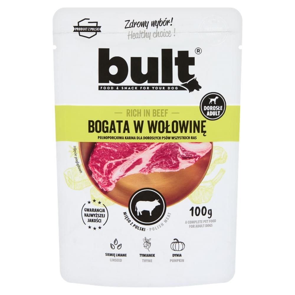 Bult Karma dla dorosłych psów bogata w wołowinę 100 g