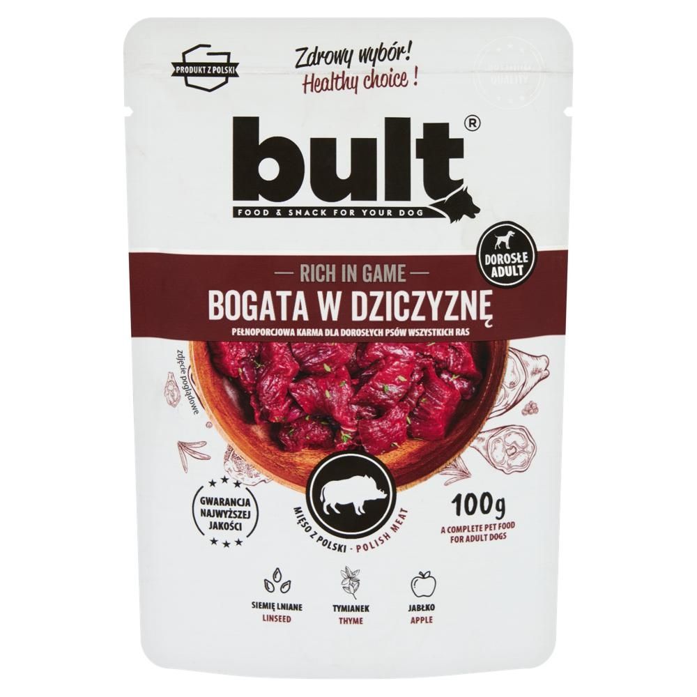 Bult Karma dla dorosłych psów bogata w dziczyznę 100 g
