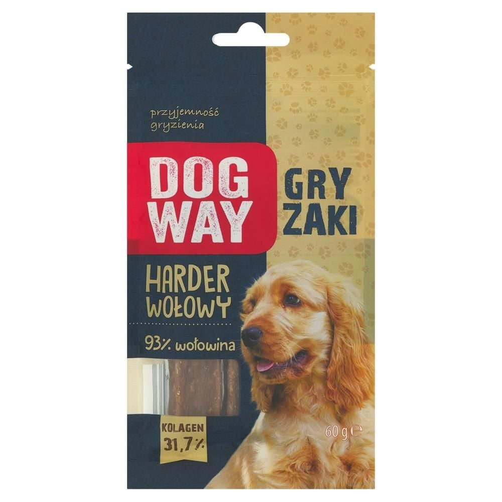 Dogway Gryzaki Karma uzupełniająca dla psów harder wołowy 60 g