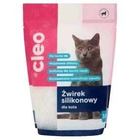 Żwirek Silikonowy Cleo 3,8l