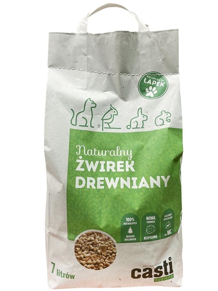 Casti Żwirek Drewniany 7L