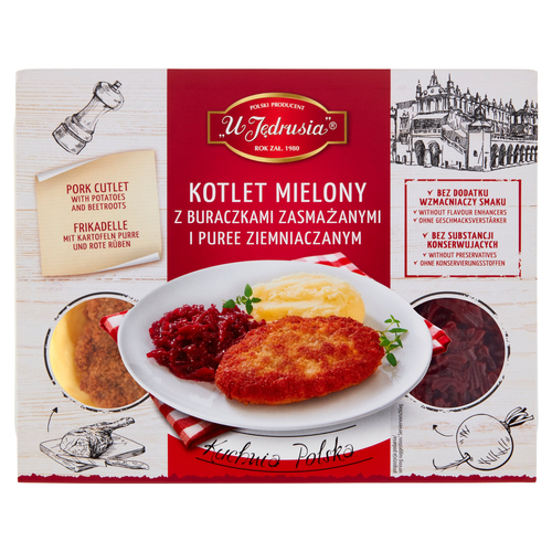 Kotlet mielony U Jędrusia