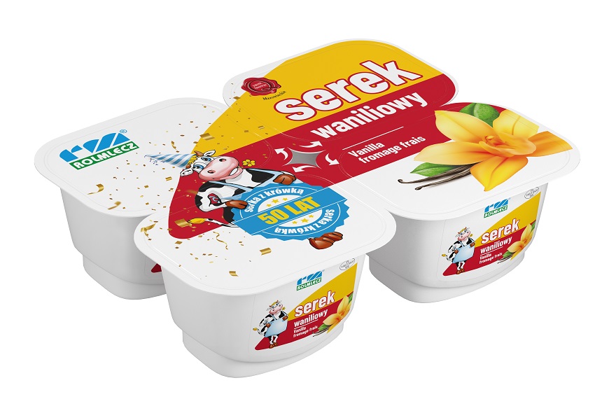 Serek homogenizowany waniliowy (4x150g)