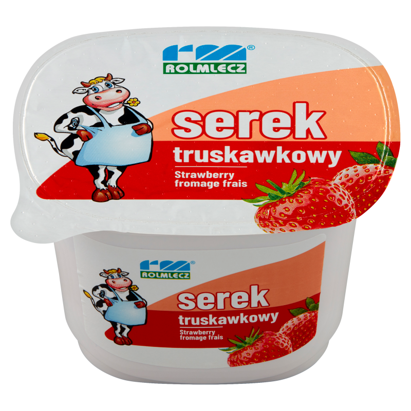 Serek homogenizowany o smaku truskawkowym