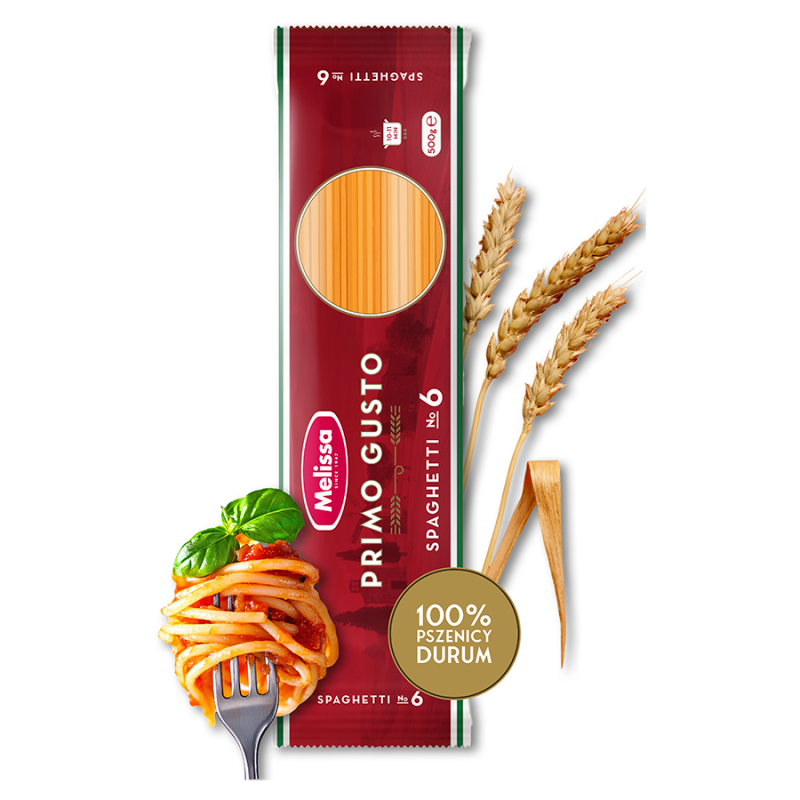 Makaron Spaghetti No 6 - tradycyjne spaghetti