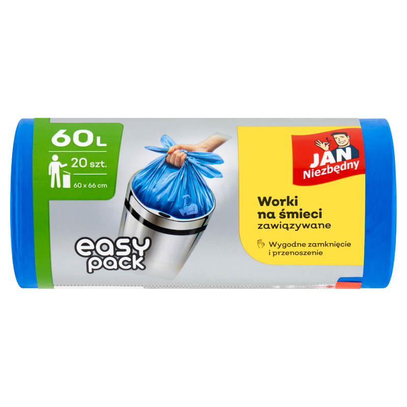 Worki na śmieci 60l 20 szt.