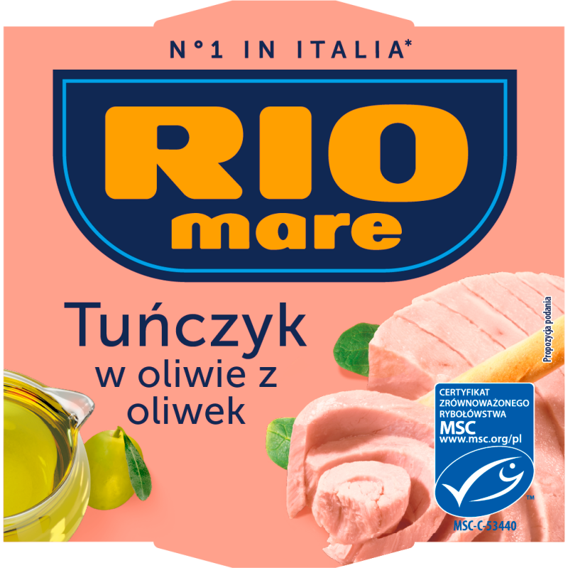 Tuńczyk w oliwie z oliwek