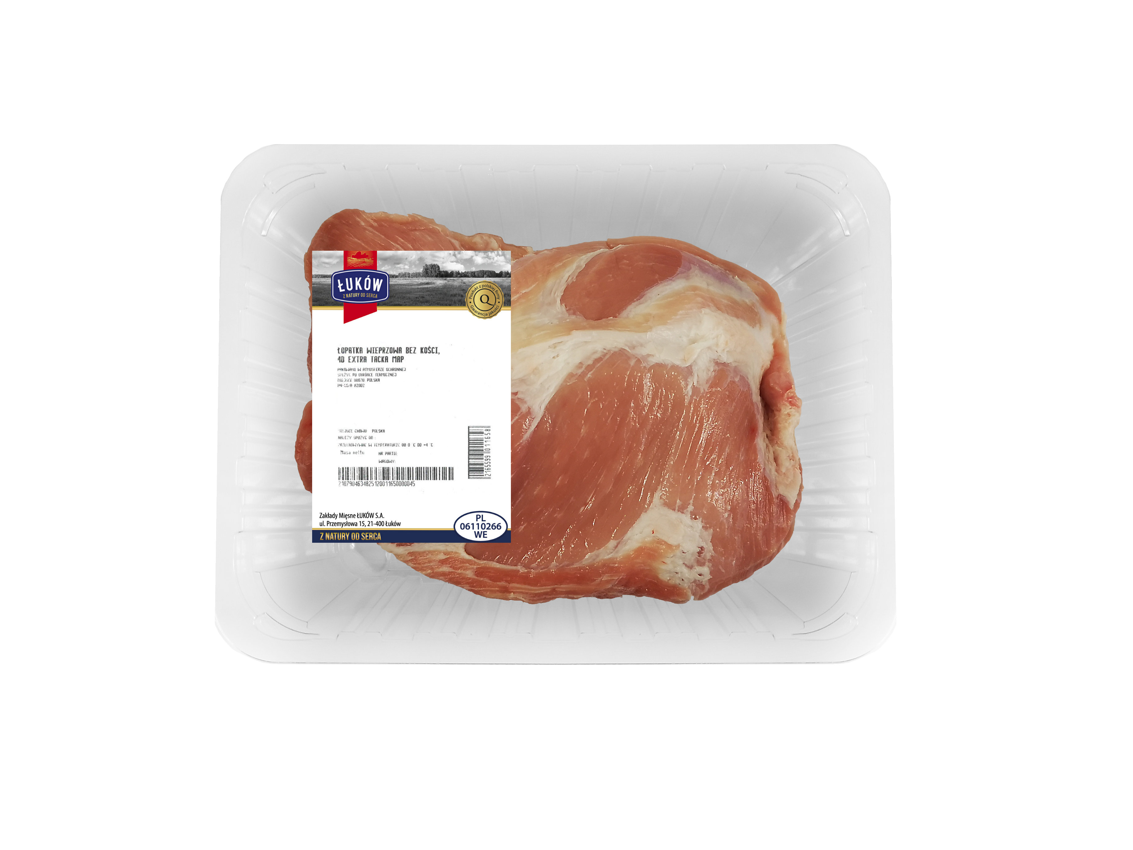 Łopatka wieprzowa bez kości (800g-1200g)