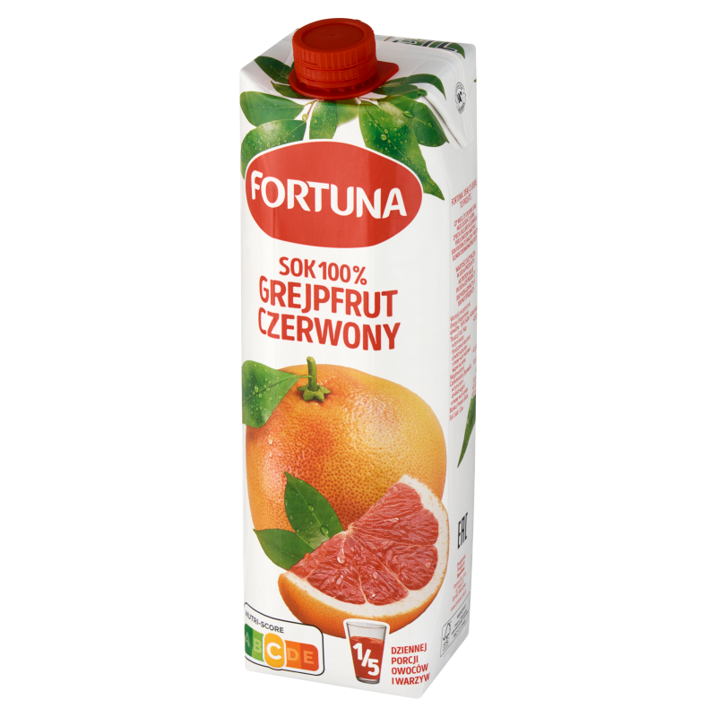 Sok czerwony grejpfrut