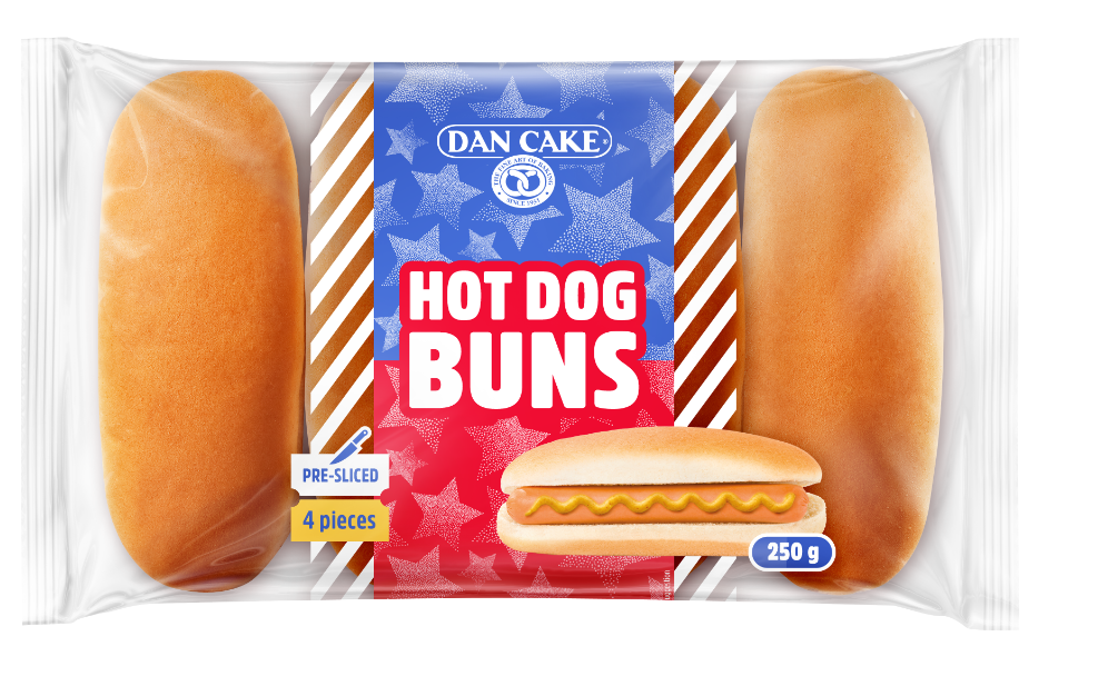Hot Dog Buns 4x62,5g
