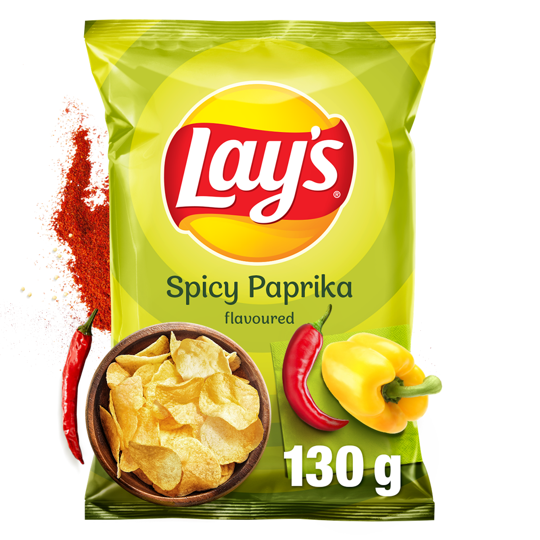 Chipsy ziemniaczane o smaku pikantnej papryki