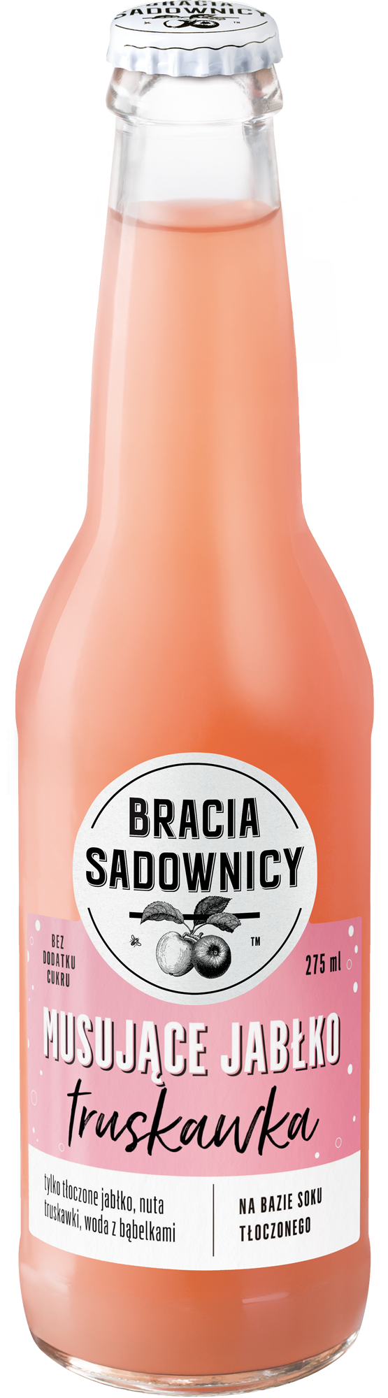 Musujące jabłko truskawka