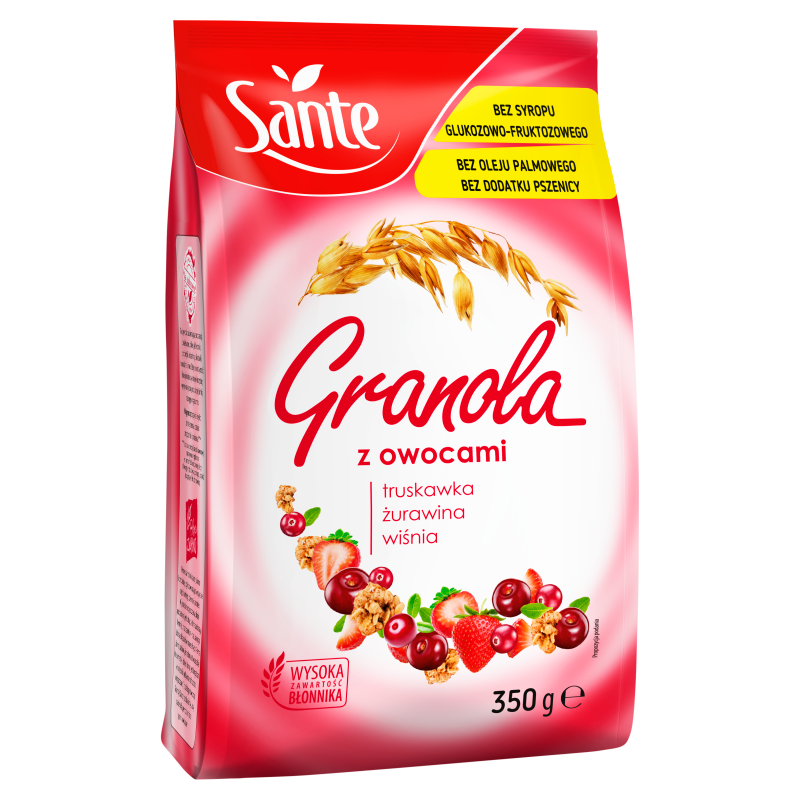 Granola z owocami