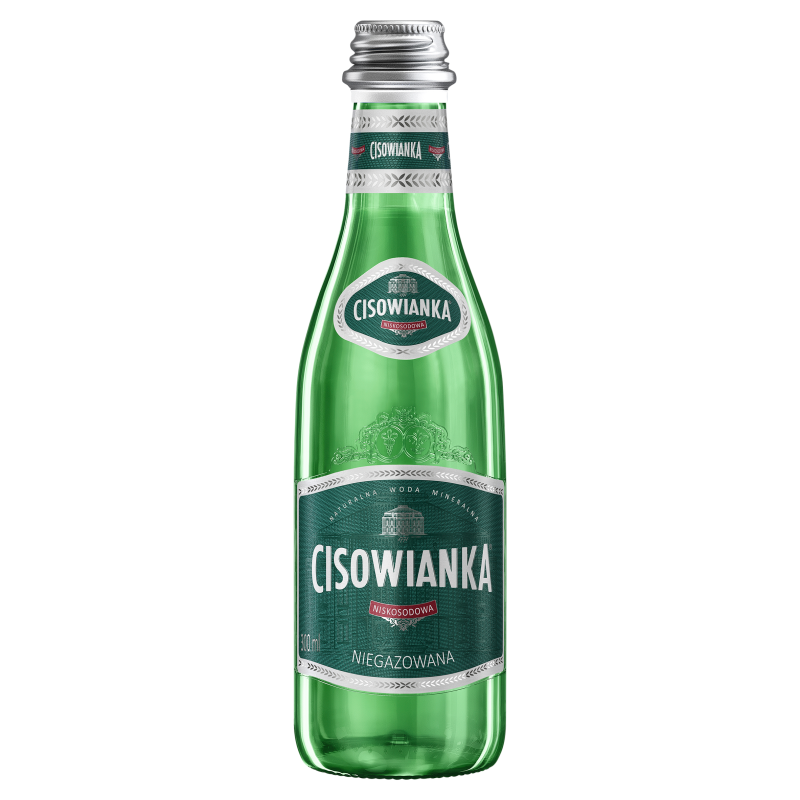 Naturalna woda mineralna niegazowana (szkło)
