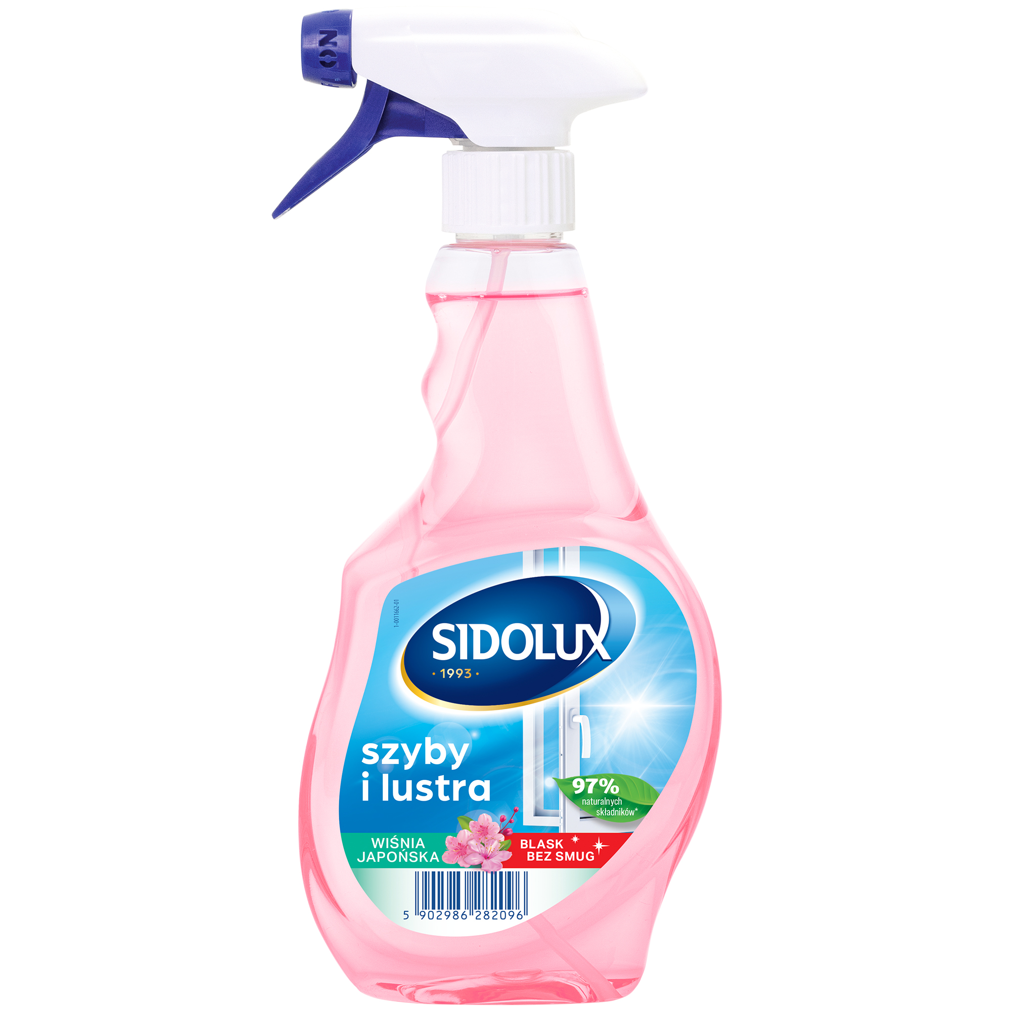 Płyn do mycia Szyb i Luster w sprayu Kwiat Japońskiej Wiśni 500ml