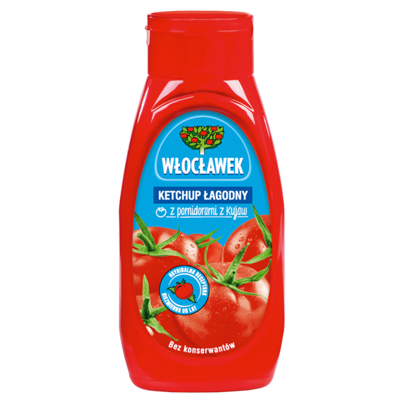 Ketchup łagodny (z pomidorami z Kujaw)