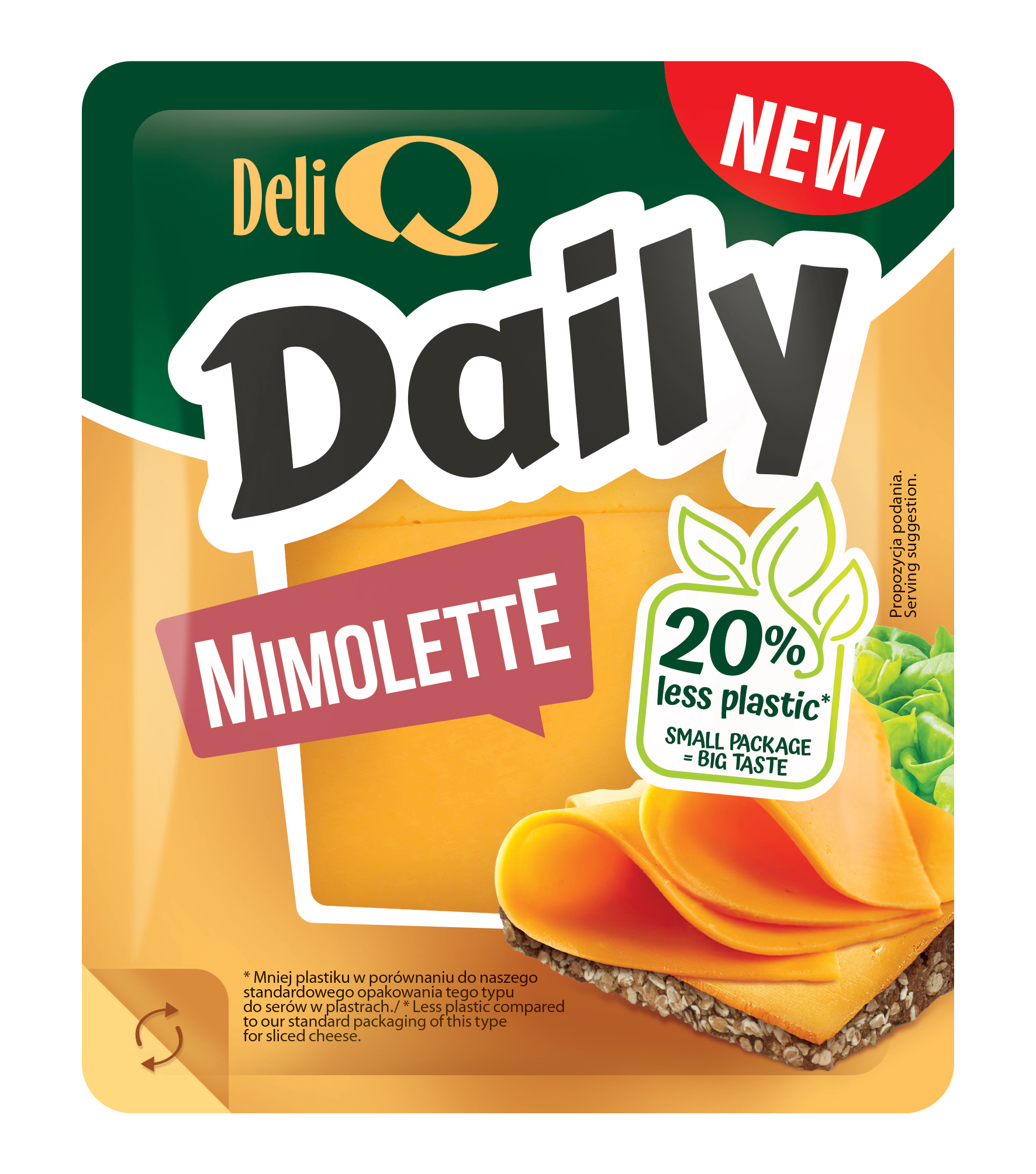Ser Mimolette plastry