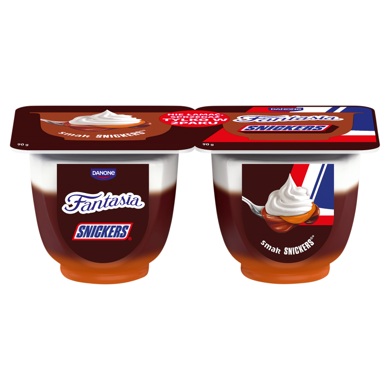 Pudding Snickers 2x90g