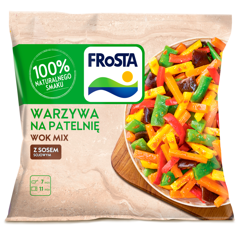 Warzywa na patelnię wok mix