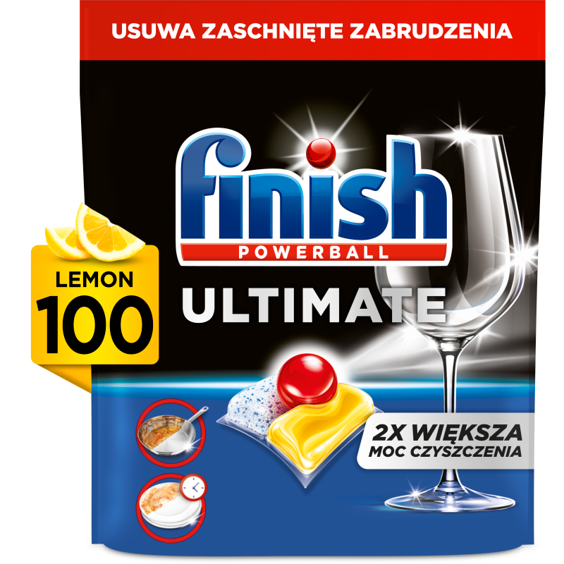 Kapsułki do zmywarki Ultimate Lemon 100 szt.