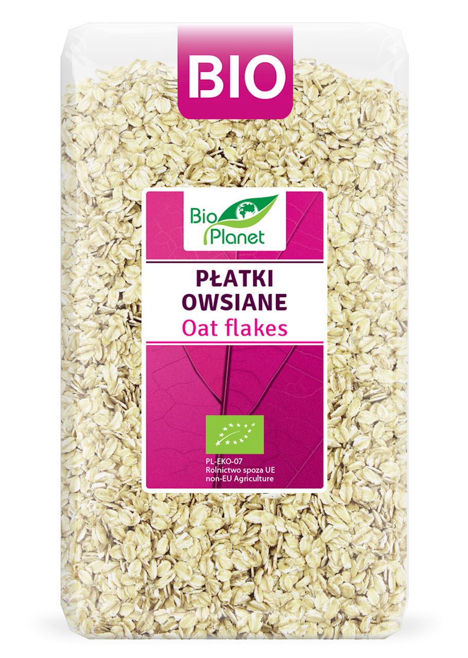 Płatki owsiane BIO