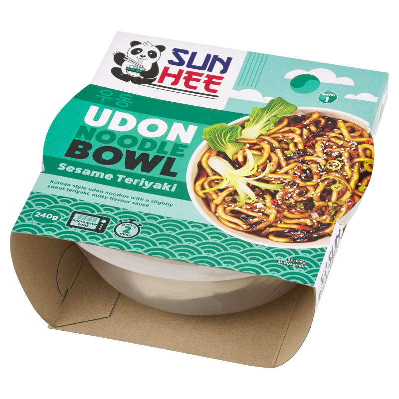 Makaron udon o smaku sezamowego teriyaki
