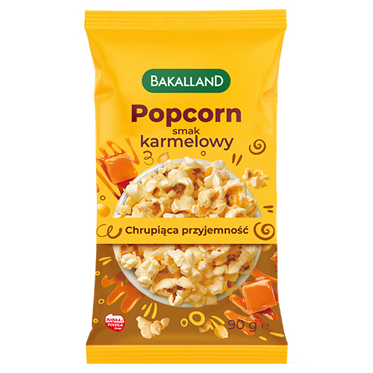 Popcorn karmelowy