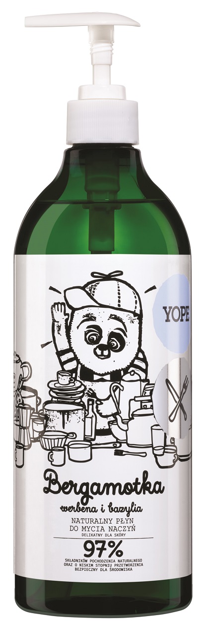 Płyn do mycia naczyń Bergamotka&Werbena&Bazylia 750ml