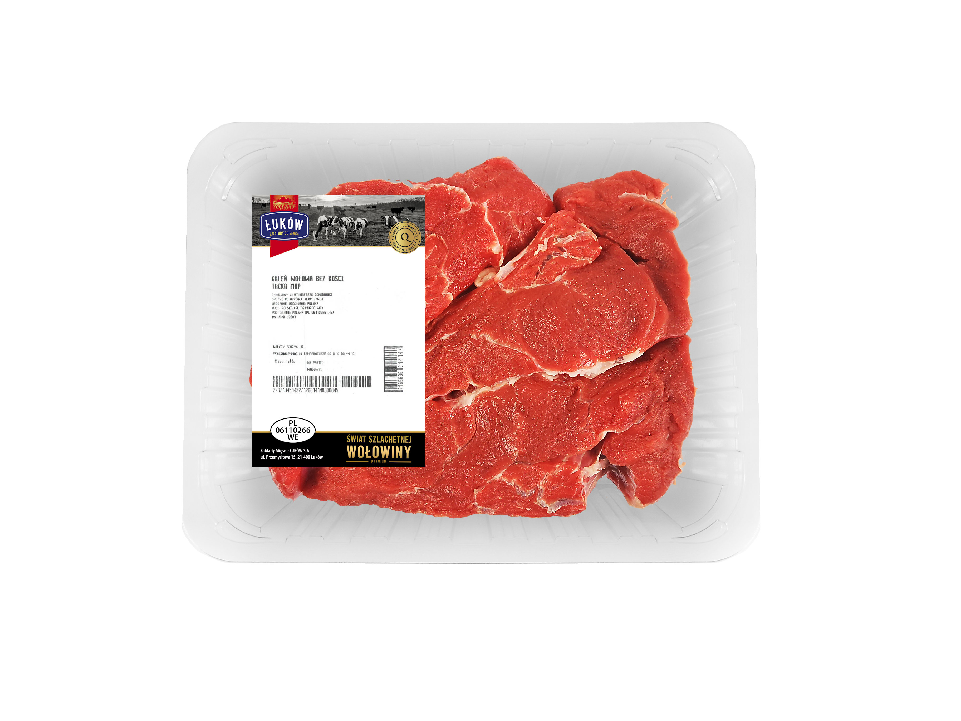 Goleń wołowa bez kości (640g-960g)